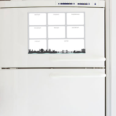 London Skyline Magnetic Planner
