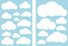 Cloud Mini Wall Stickers