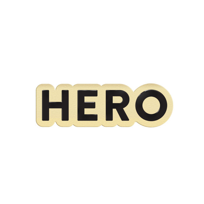 Hero Enamel Pin