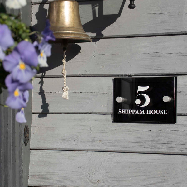 Shaped Acrylic House Signs