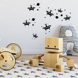 Mini Alien Wall Stickers