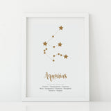 Zodiac print