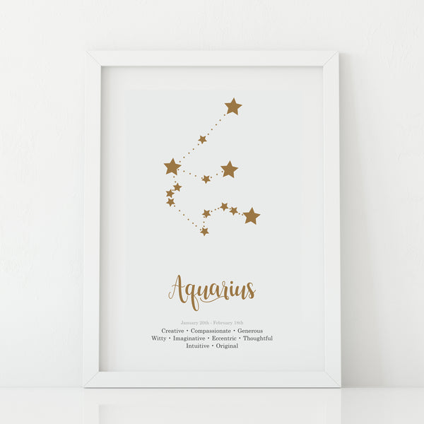 Zodiac print