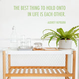 'The Best Thing'  Quote Wall Sticker
