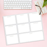 Chevron Pattern Magnetic Planner