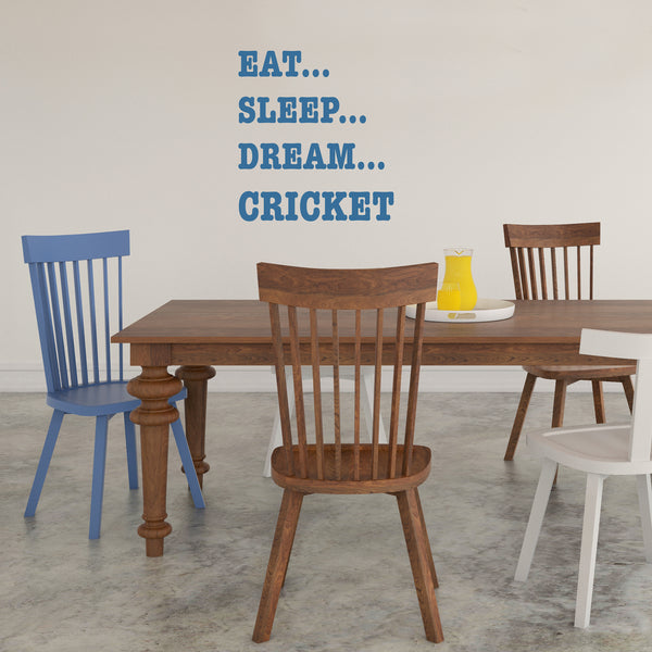 Eat Sleep Dream Wall Sticker