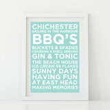 'My Favourite Things' Personalised Print