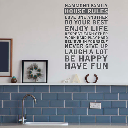 Champagne Quote Wall Sticker