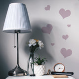 Mini Heart Wall Stickers