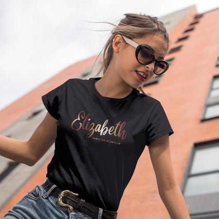 'Hello Gorgeous' Short Sleeve fitted Tee
