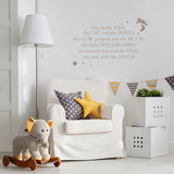 Hey Diddle Diddle Wall Sticker