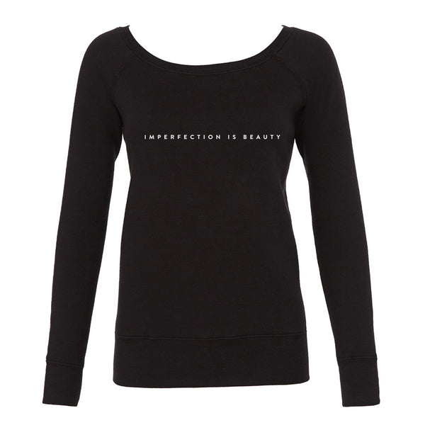 'Imperfection is Beauty' Slouchy Sweatshirt