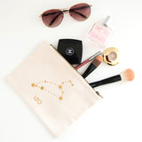 Zodiac make up bag