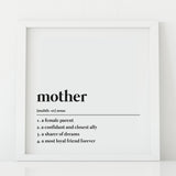 Mother print