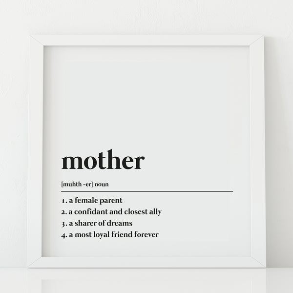 Mother print