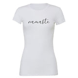 'Namaste' Short Sleeve fitted Tee