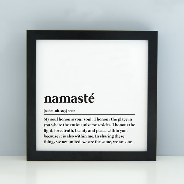 Namasté print