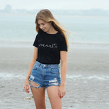 'Namaste' Short Sleeve fitted Tee