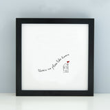 'There's no place like home' print