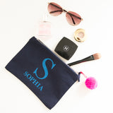 Monogram make up bag