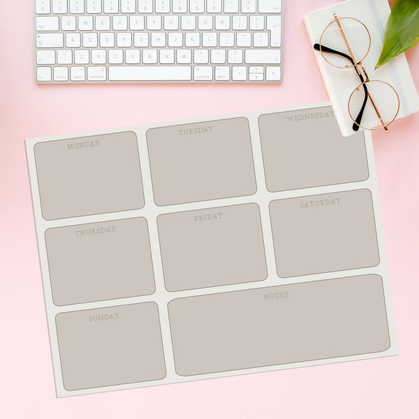Magnetic Planner- Plain