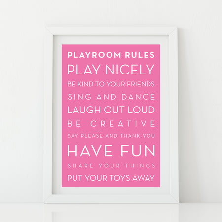 'Girls Just Want To Have Fun' Print