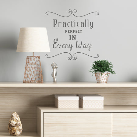 Champagne Quote Wall Sticker