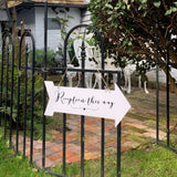 Personalised Wedding signs