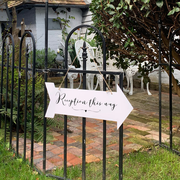 Personalised Wedding signs