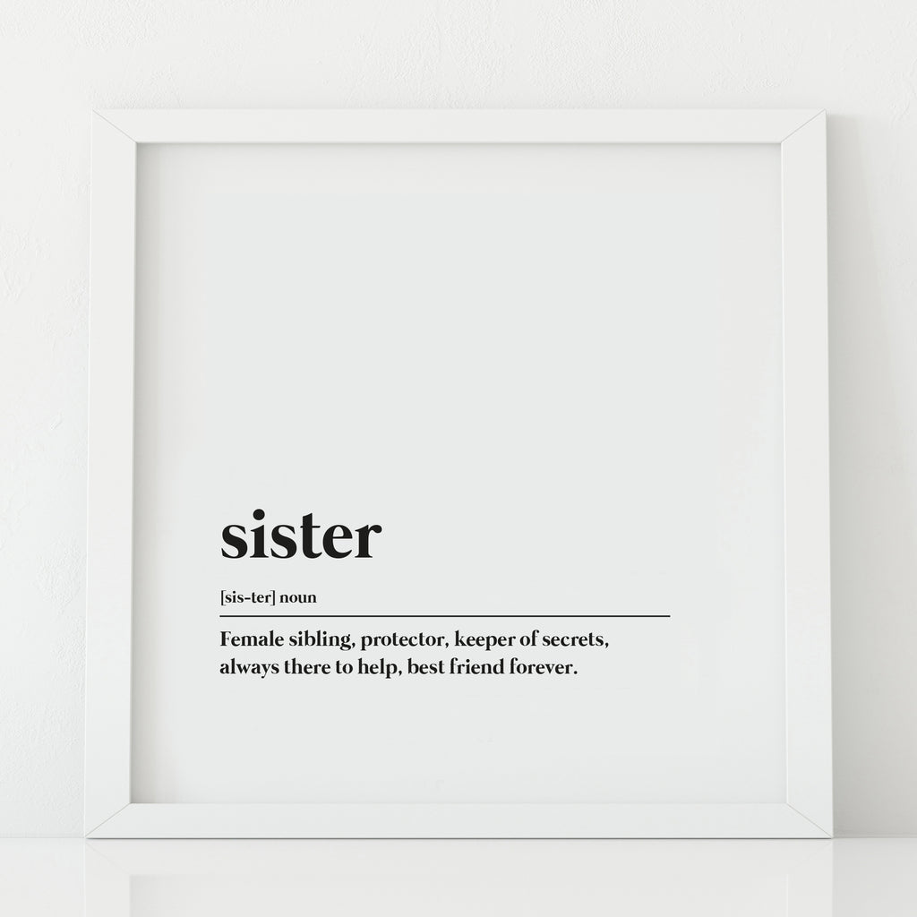Sister print