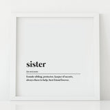 Sister print
