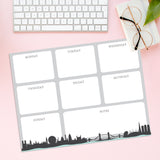 London Skyline Magnetic Planner