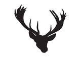 Stag Head Wall Sticker