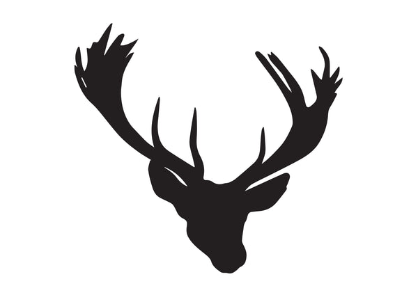 Stag Head Wall Sticker