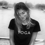 'Yoga' Short Sleeve fitted Tee