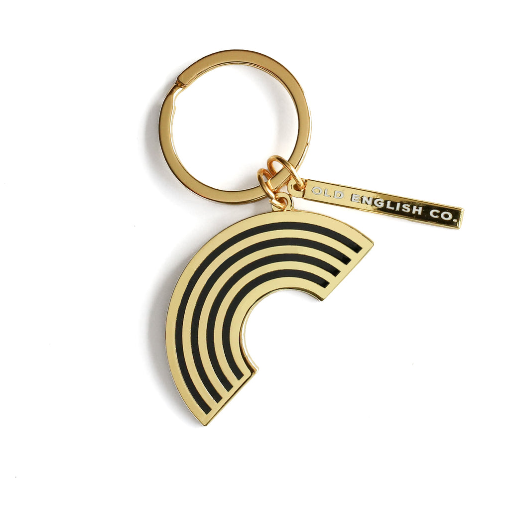 Gold Rainbow Keyring