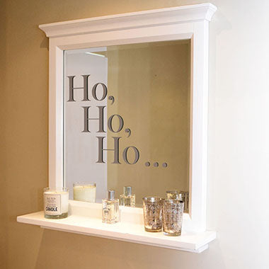 'Ho, Ho, Ho' Wall Sticker Set