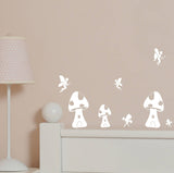 Fairy Houses Mini Wall Stickers