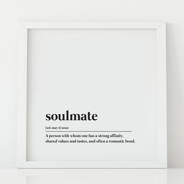 Soulmate print