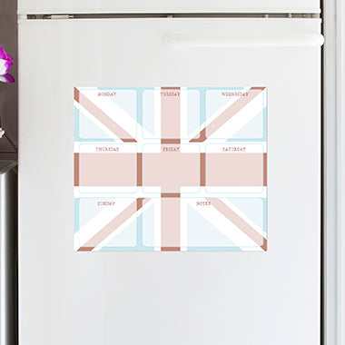 Union Jack Magnetic Planner