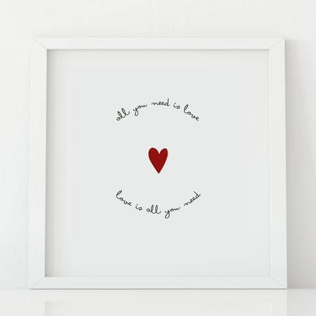 'It's the Little Things' Print