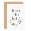 'Deck the Halls' Christmas Card