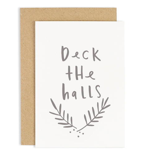 'Deck the Halls' Christmas Card