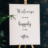 Welcome Wedding sign