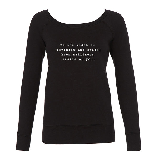 'In the Midst of Chaos' Slouchy Sweatshirt