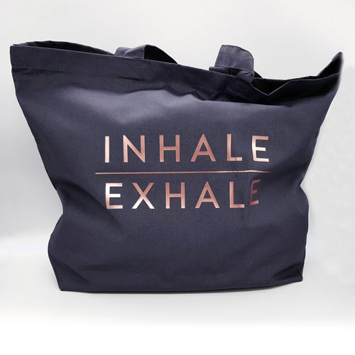 'Inhale/Exhale' Tote Bag