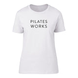 'Pilates Works' Short Sleeve fitted Tee
