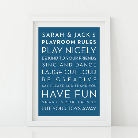 'My Favourite Things' Personalised Print