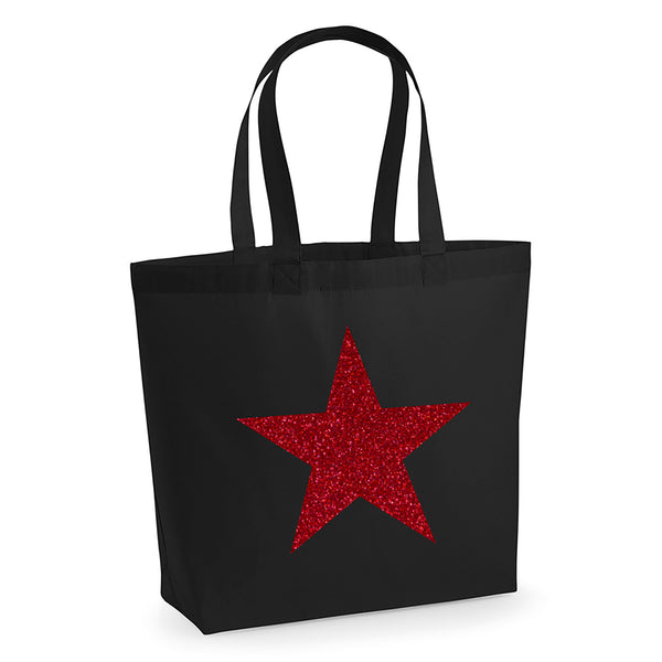 'Glitter Star' Tote Bag