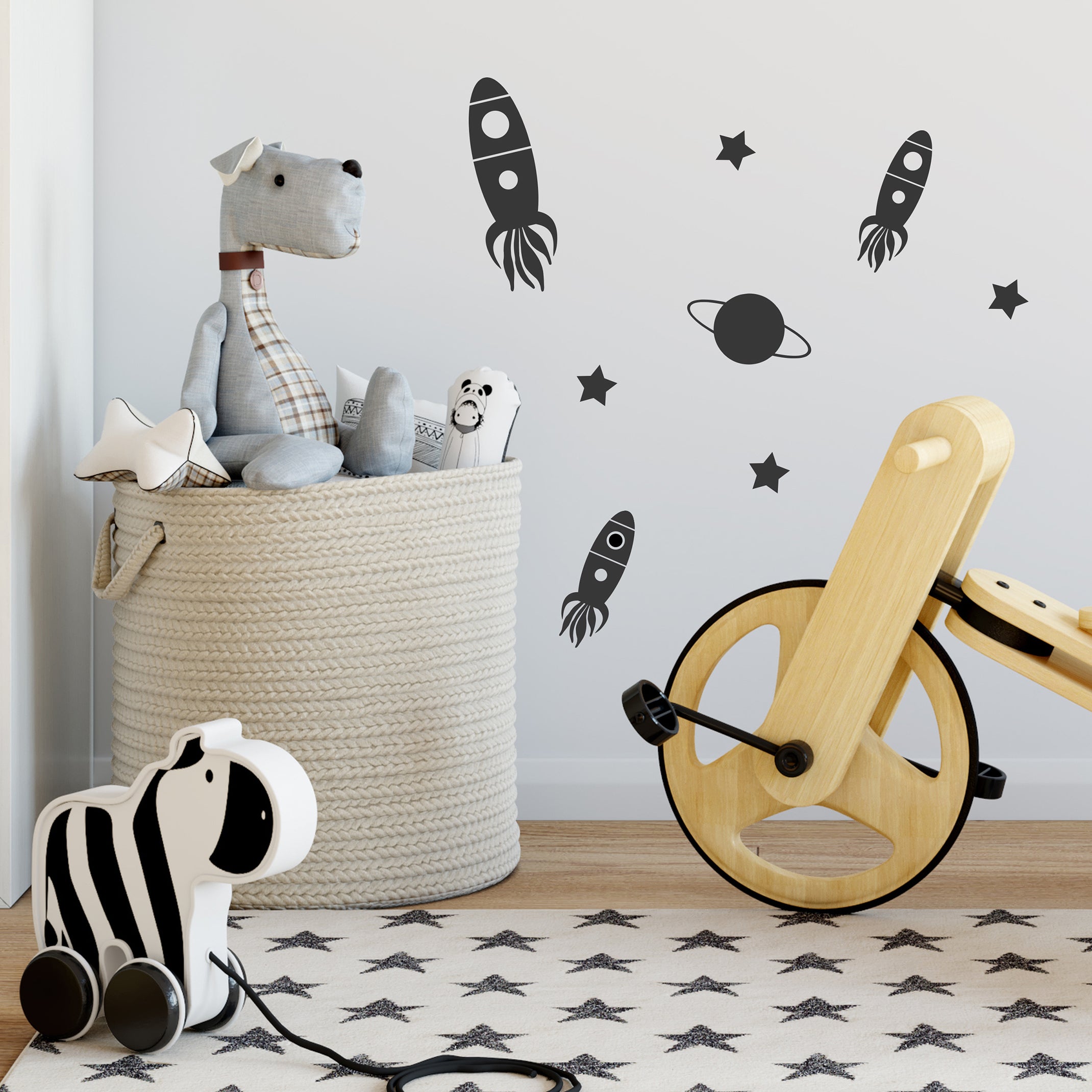 Mini Rocket Wall Stickers – Leonora Hammond